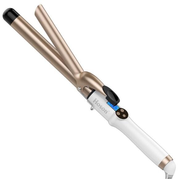 1 Inch Curling Iron Professional Ceramic Tourmaline Coating Barrel Hair Curler - Picture 1 of 7